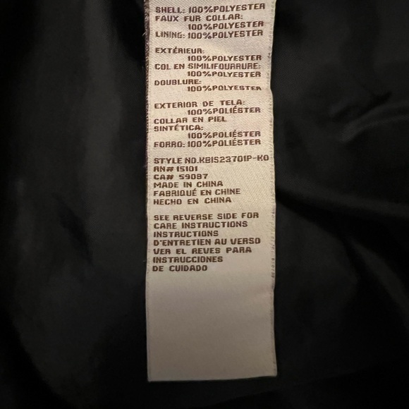 Koolaburra by Ugg Plaid Coat with Sherpa Collar - Picture 5 of 8